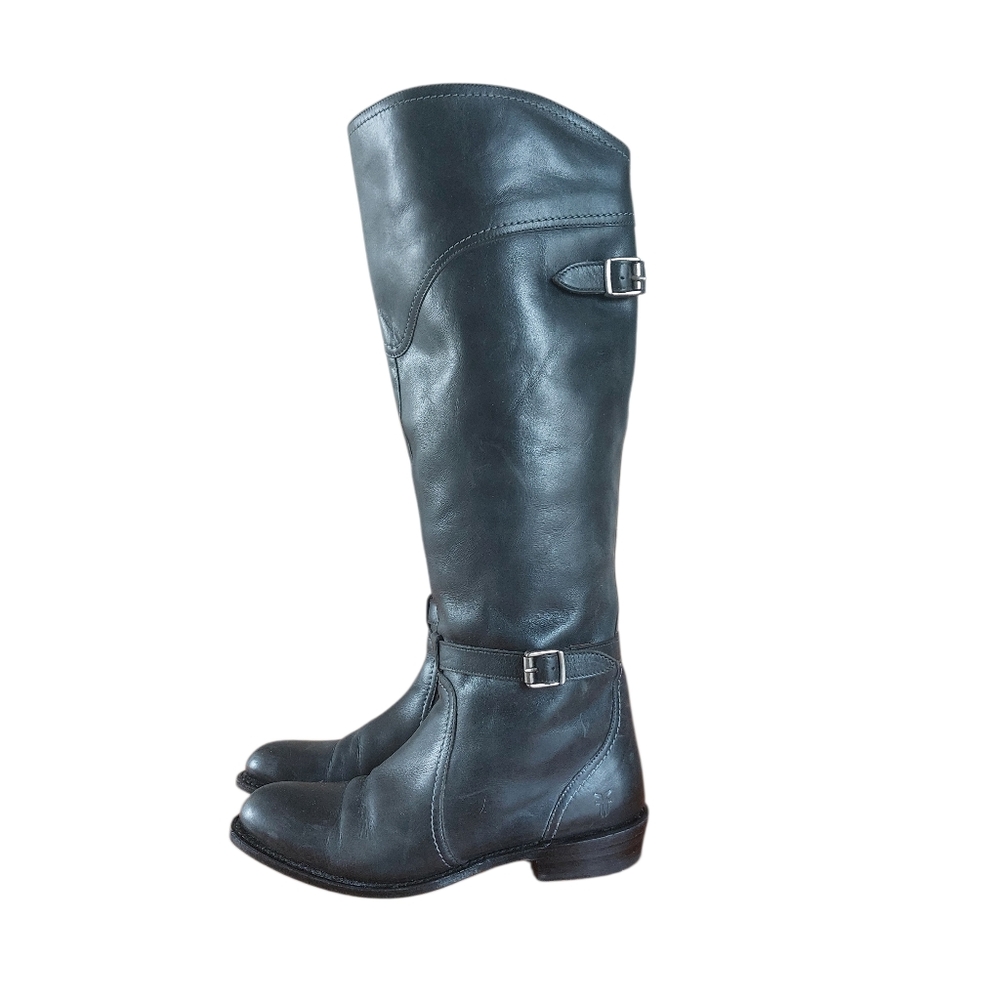 Frye Dorado grey over the knee riding boots size 7.5